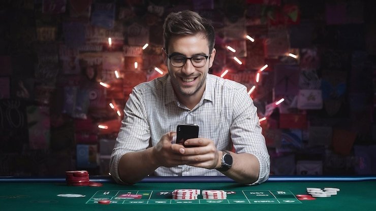 Mobile switch between sports and casino entertainment with safety reminders